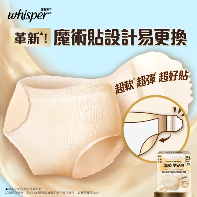 【好自在】新品上市！無痕早安褲/奢柔褲 熊抱安睡褲 超值入手組 -生理褲/衛生棉褲(無痕褲18片、安睡褲24片)