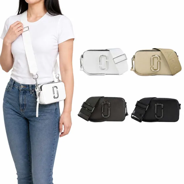 【MARC JACOBS】SNAPSHOT DTM 防刮雙層斜背/相機包(多色選)
