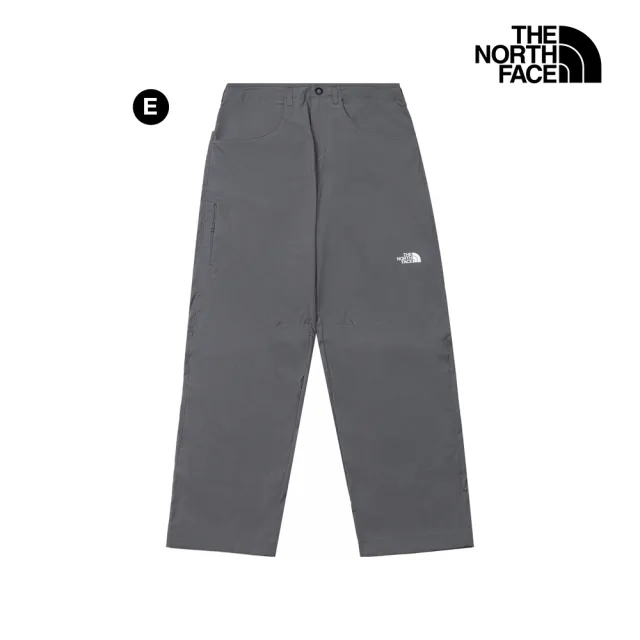 【The North Face】男女款DWR防潑水戶外徒步機能休閒褲(多款任選)