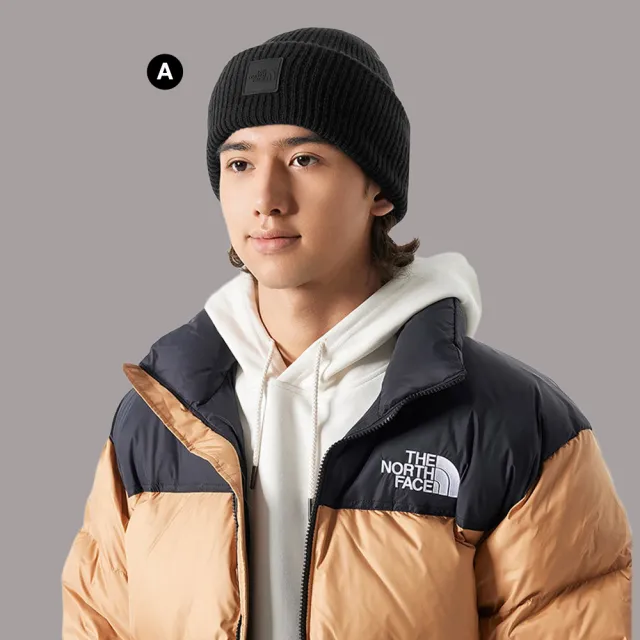 【The North Face】中性款舒適寶款休閒毛帽 (兩色可選)