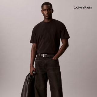 【CALVIN KLEIN】官方旗艦館CK Calvin Klein 標準 Logo T恤 黑色