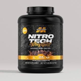 【Muscletech 肌肉科技】金牌乳清蛋白5磅(多口味可選)