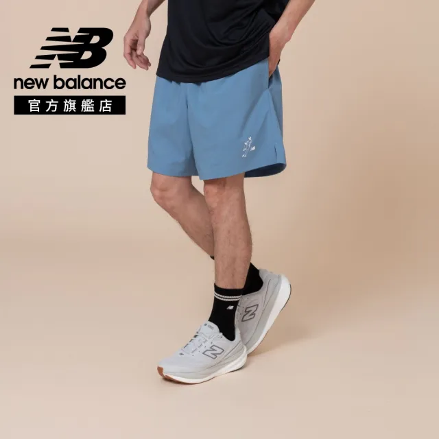 【NEW BALANCE】NB 大谷翔平x短褲_男性_黑/天藍色_MB61B96QBK_MB61B96QHEB(美版 版型偏大)