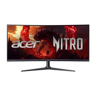 【Acer 宏碁】XZ340CKR P 34型 VA WUHD 21:9 180Hz曲面電競螢幕(1500R/喇叭/HDR10/FreeSync/可升降/1ms)