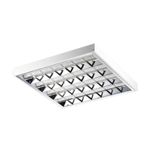 【旭光】2入組 40W LED輕鋼架燈具 格柵燈 輕鋼架燈 辦公室用燈 含兩呎燈管(日後可自行更換燈管)
