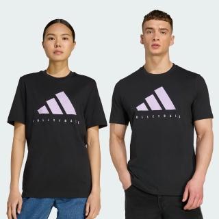 【adidas 愛迪達】VOLLEYBALL CATEGORY LOGO 短袖上衣 T恤 男/女 KB2581