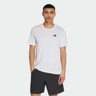 【adidas 愛迪達】TRAIN ESSENTIALS FEELREADY 短袖上衣 T恤 吸濕排汗 男 IC7440