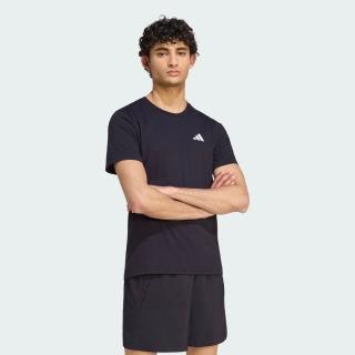 【adidas 愛迪達】TRAIN ESSENTIALS FEELREADY 短袖上衣 T恤 吸濕排汗 男 IC7438