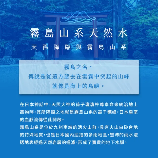 【AMANO】日本進口霧島山系天然水 2000mlx2箱(共12入) 官方直營