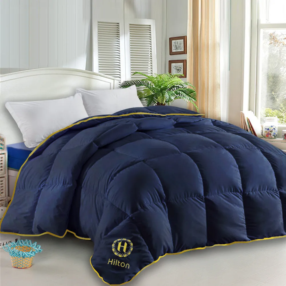 【Hilton 希爾頓】輕巧鑽石經典石墨烯健康能量被1.5kg/藍(健康機能被/棉被/被子/冬被)