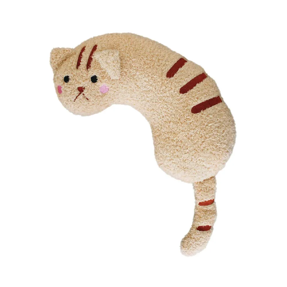 【CattyMan】貓用溫馨舒適造型枕-奶茶喵(寵物用品)