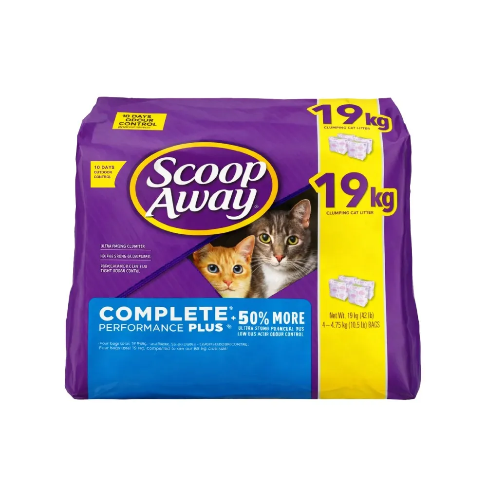 【Scoop Away】超凝結貓砂19kg(礦砂)