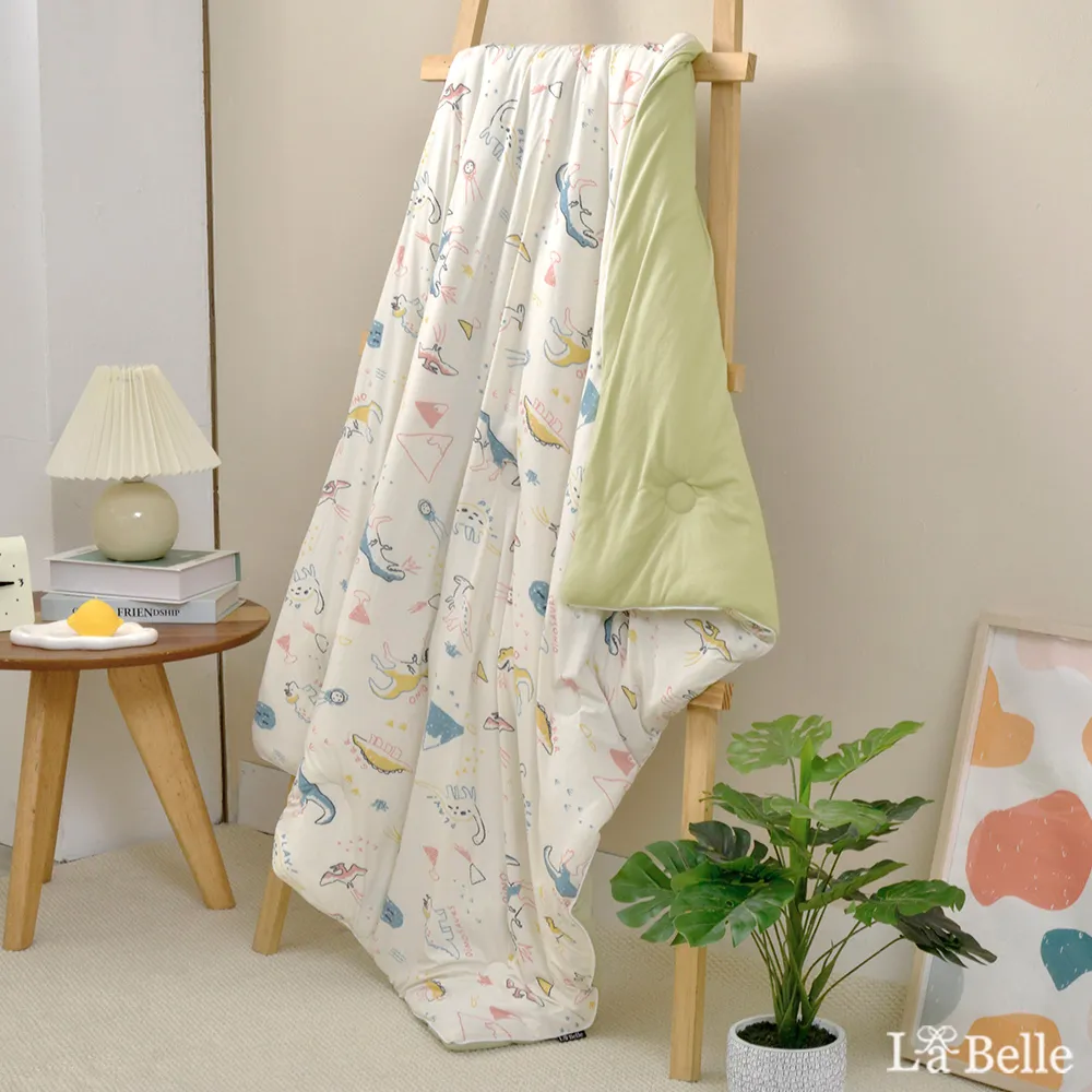 【Great Living 格蕾寢飾】La Belle 365天懶懶活性益生菌抗菌 水洗被/四季被(兒童100x120cm 多款任選)