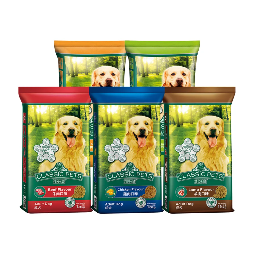 【Classic Pets 加好寶】狗乾糧 15KG(狗飼料/成犬)
