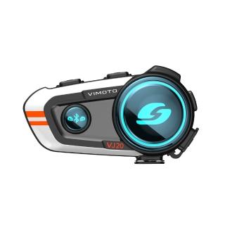 【Vimoto 維邁通】台灣總代理 VJ20 安全帽藍牙耳機(JBL喇叭、2人對講、CVC抗噪、藍芽5.1)
