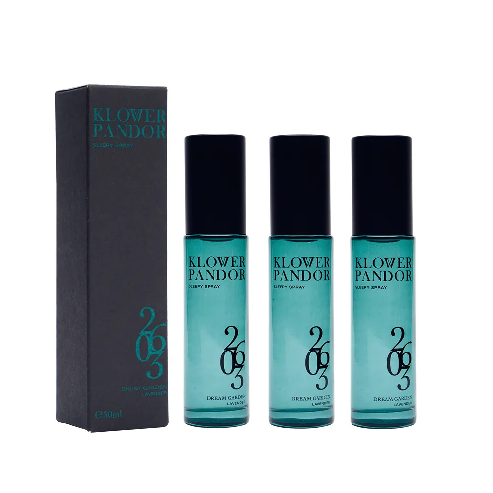 【KLOWER PANDOR】KP記憶香氛 BREATH TIME織品舒眠噴霧-3入組(30ml)