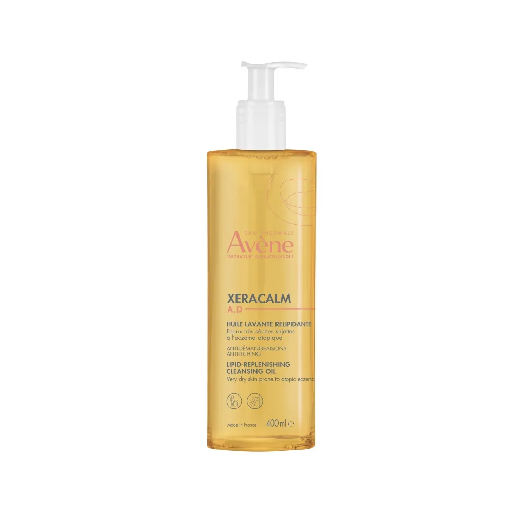 【Avene 雅漾】官方直營 舒緩乾癢沐浴油400ml(嬰幼沐浴泡澡/益膚推薦)
