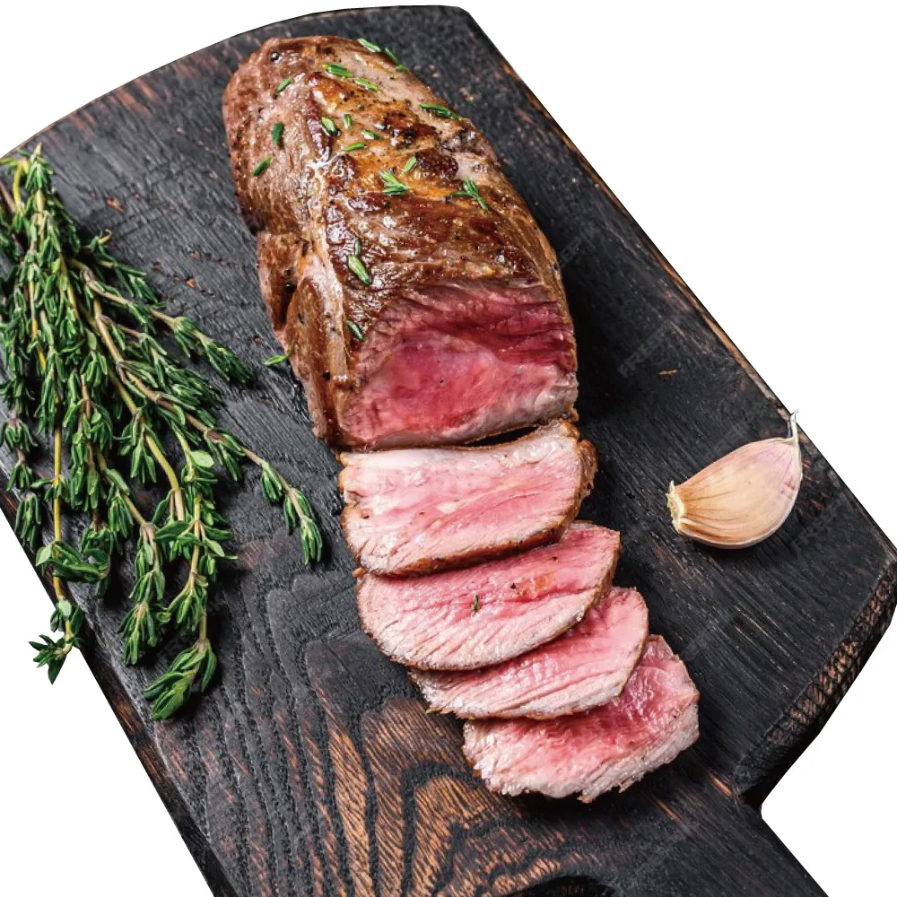 【約克街肉舖】紐西蘭小羔羊後腿心菲力4包(300g±10%/包)