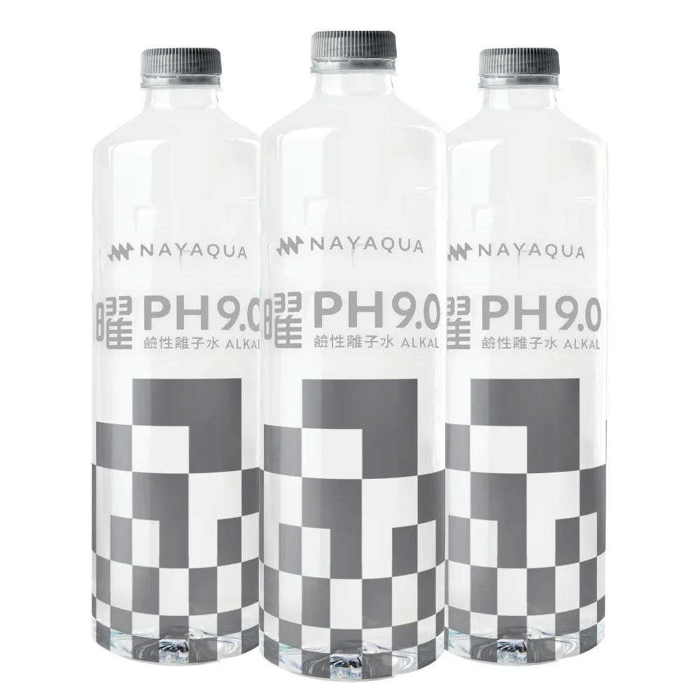 【NAYAQUA 耐雅格生技】曜 pH9.0鹼性離子水850mlx3箱(共60入;官方直營)