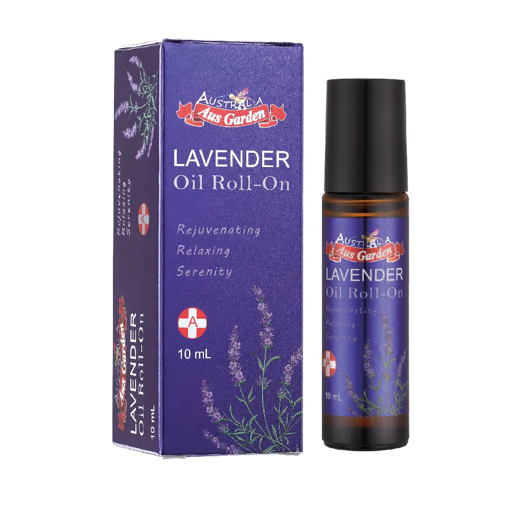 【Ausgarden 澳維花園】薰衣草精油滾珠10ml(薰衣草身心同調 安享甜美精緻生活)