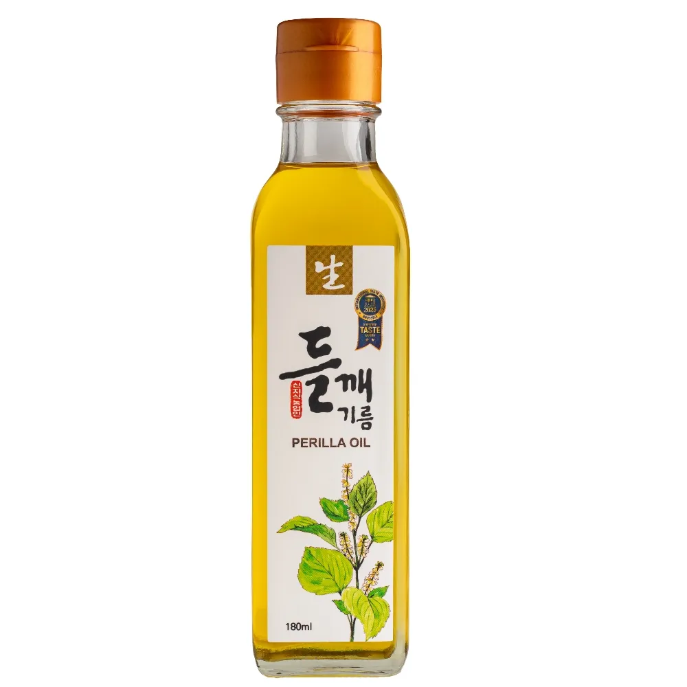 韓國Ondle 純天然初榨冷壓生紫蘇油 180ml x 1瓶(ω-3不飽和脂肪高達60%以上)