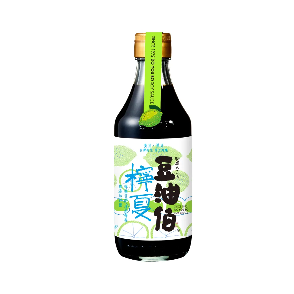 【豆油伯】檸夏釀造醬油300ml(檸檬風味清爽系醬油)