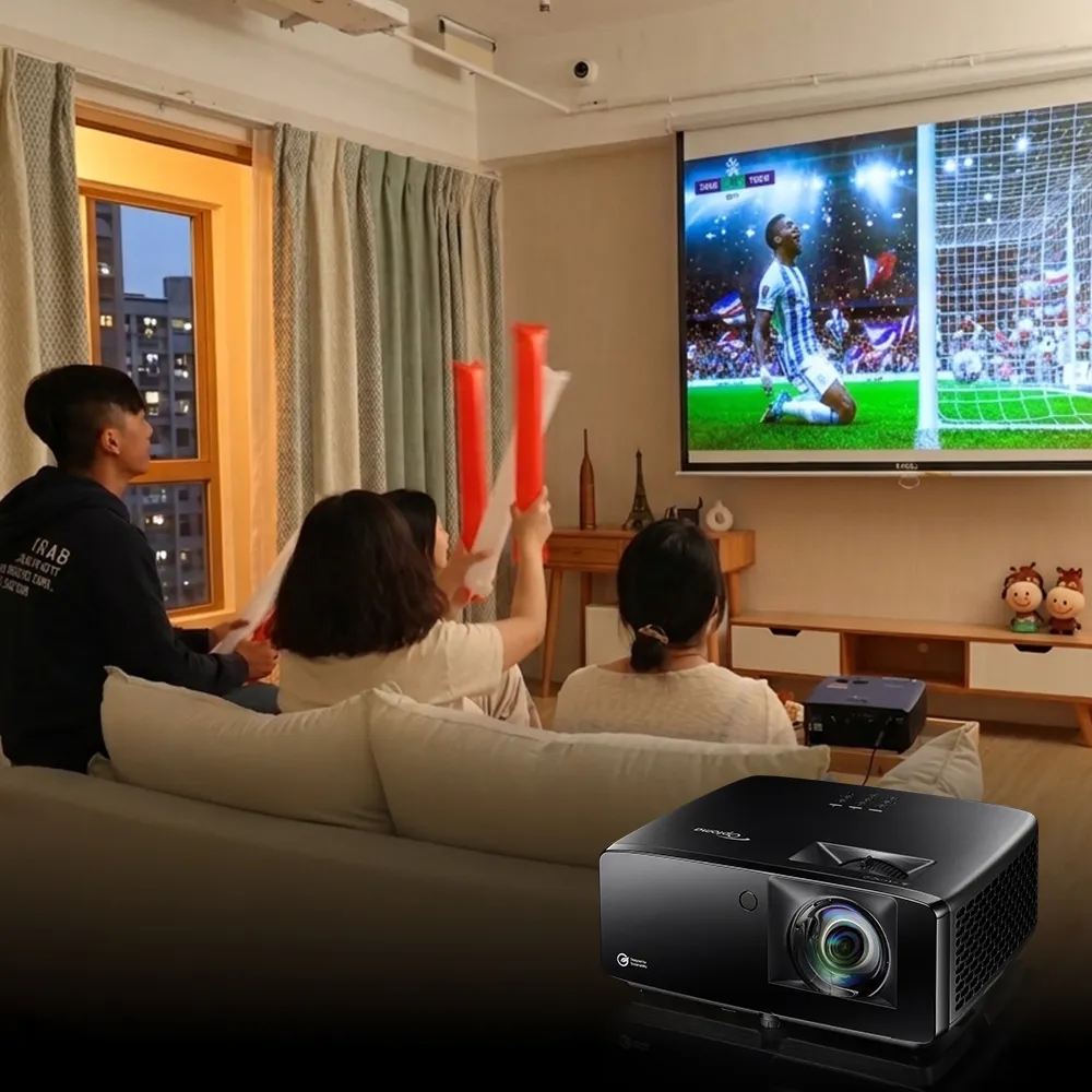 【OPTOMA】奧圖碼-PK110S 4K UHD 輕巧型短焦雷射投影機(4100流明)