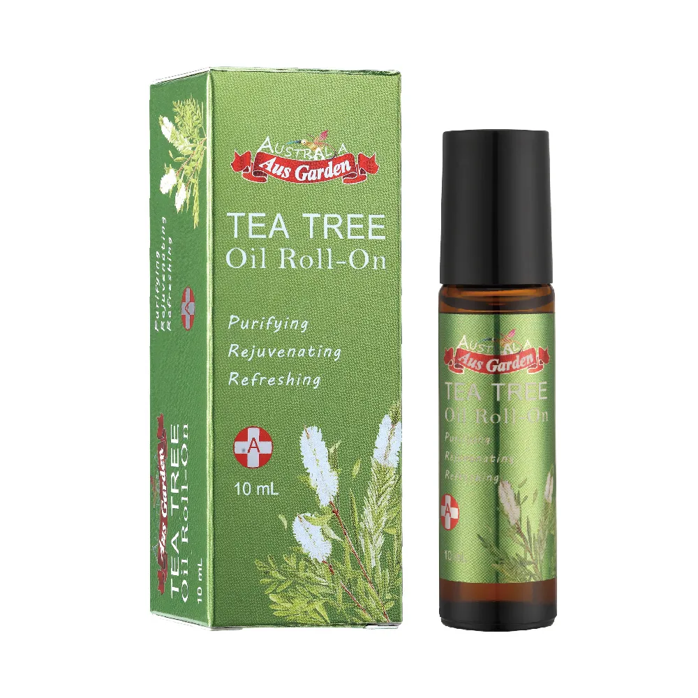 【Ausgarden 澳維花園】茶樹精油滾珠10ml(茶樹滾珠 全面深層抗菌淨化舒緩不適)