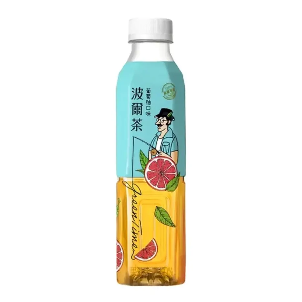 【金車/伯朗】波爾茶-葡萄柚口味580mlx24入/箱