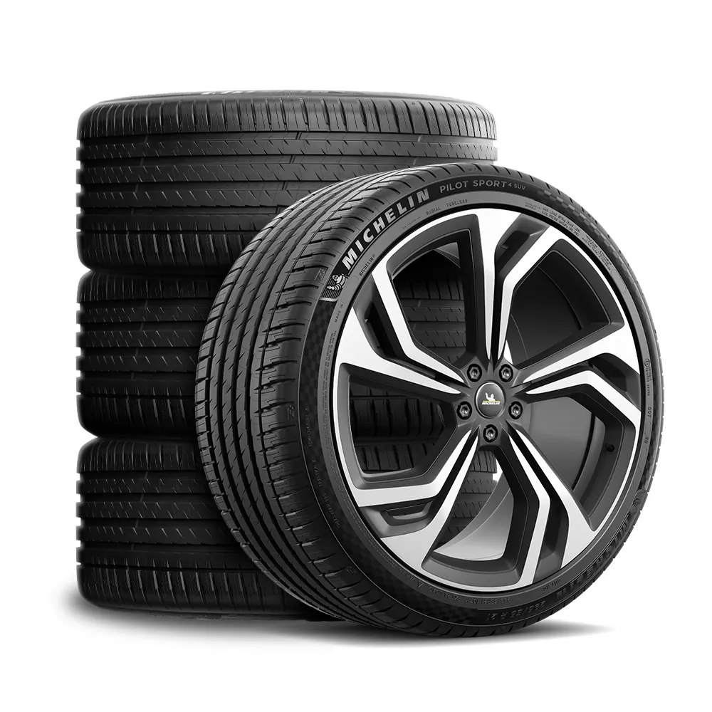 【Michelin米其林】官方直營_225/55R19 PILOT SPORT 4 SUV 操控型休旅車胎 4入組