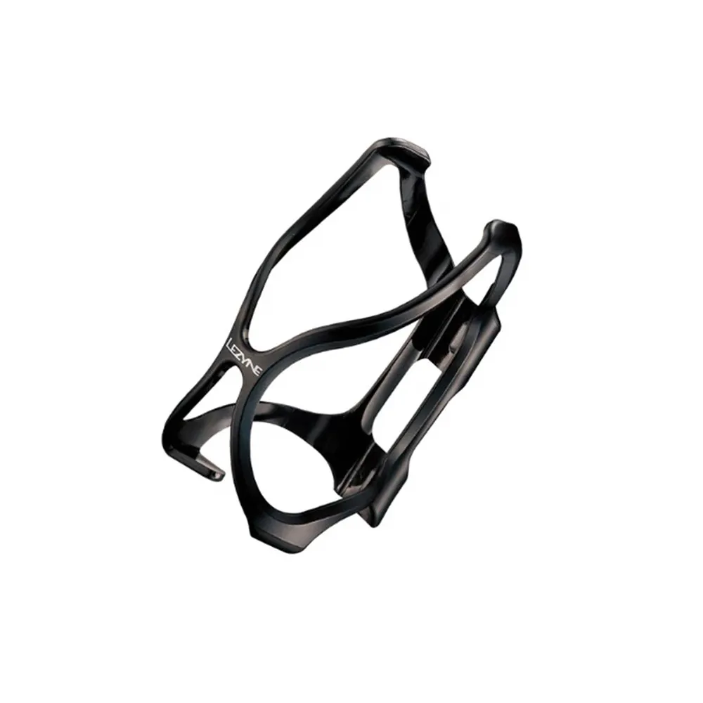 【LEZYNE】FLOW CAGE BLACK - 塑鋼水壺架 / 黑(B1LZ-BTG-BKFLON)