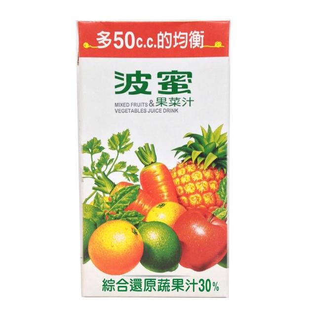【波蜜】果菜汁300mlx24入/箱