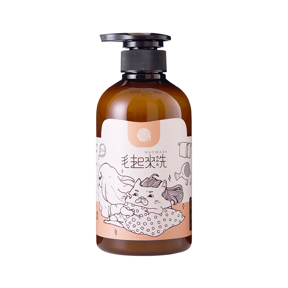 【MAOUP 毛起來】草本養護 柔順不打結神奇寵物護毛乳500ml(犬貓護毛素 寵物潤絲 需沖洗)