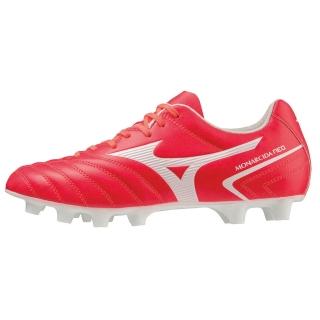 【MIZUNO 美津濃】MONARCIDA NEO II 兒童足球鞋 釘鞋 紅白 P1GB232564
