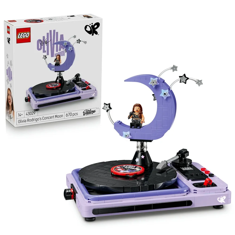 【LEGO 樂高】Editions 43029 奧莉維亞．羅德里戈的演唱會之月(創意遊戲 居家擺設 禮物 玩具)