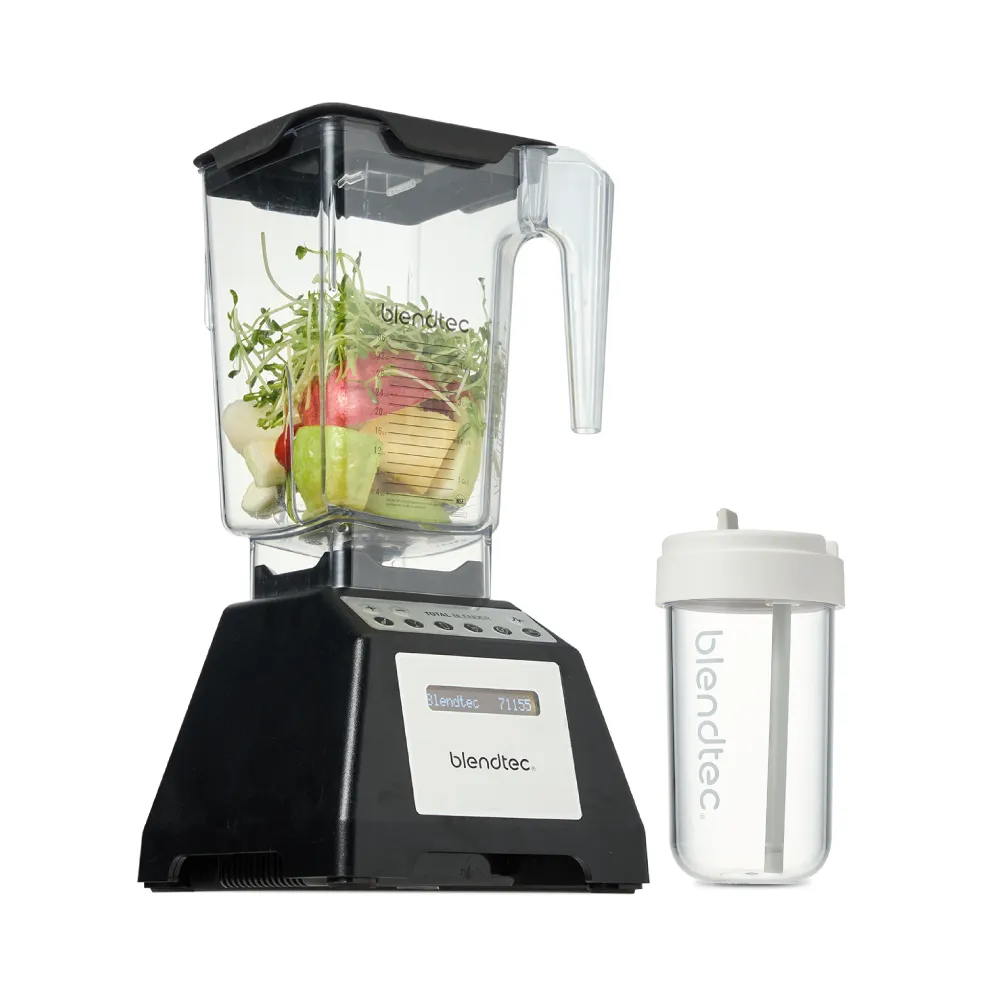 【Blendtec】數位三匹馬力生機調理機 Total Blender(美國進口-台灣公司貨)