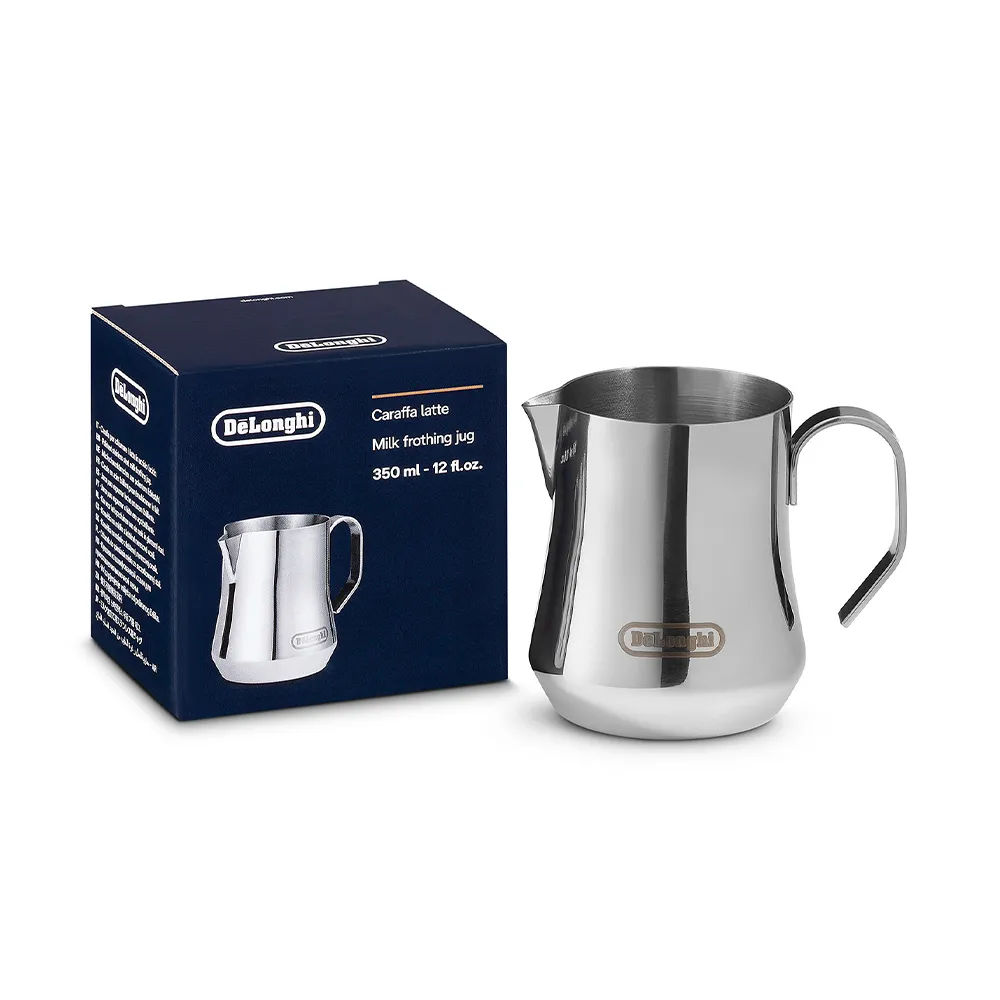 【Delonghi】不鏽鋼拉花杯 350ml
