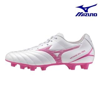 【MIZUNO 美津濃】MONARCIDA NEO II SELECT Jr 兒童足球釘鞋 白紅 P1GB262564