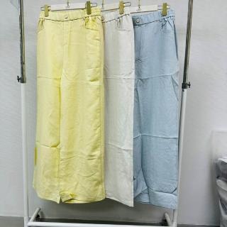 【SuperWands】簡約舒適直筒休閒長褲