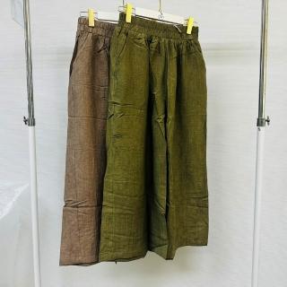 【SuperWands】舒適百搭鬆緊腰直筒長褲