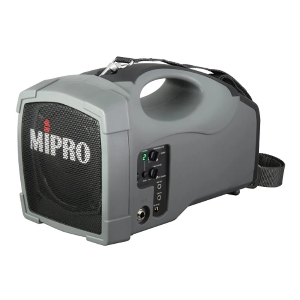 【MIPRO】MA-101B UHF超迷你肩掛式無線喊話器