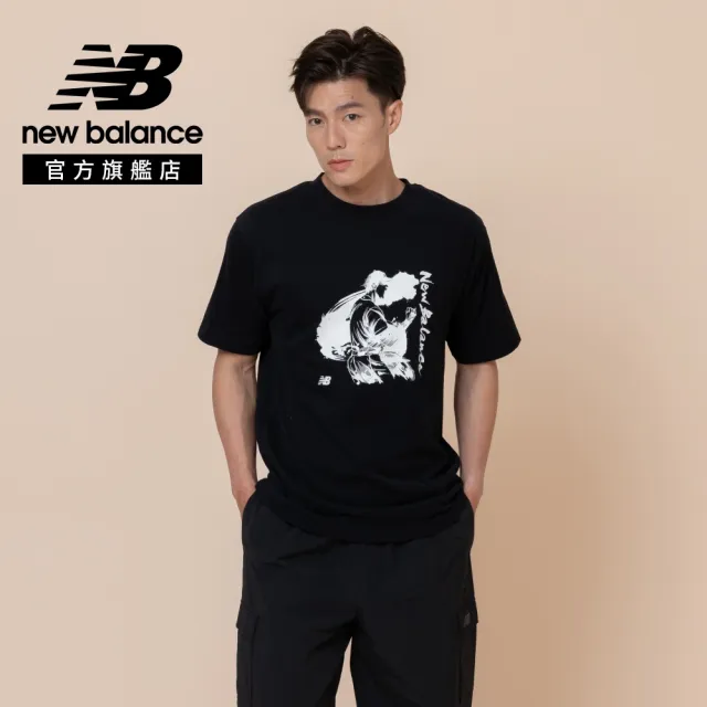 【NEW BALANCE】NB 大谷翔平x短袖上衣_男性_黑/白_MT62W3EEBK_MT62W3EEWT(美版 版型偏大)