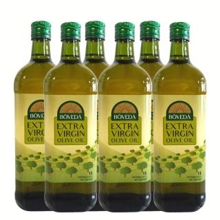 【慕雅利華】BOVEDA柏菲答特級初榨冷壓橄欖油1000ml X 6瓶(可生飲/出廠酸價小於0.5%)
