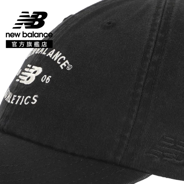 【NEW BALANCE】NB 棒球帽/老帽_AC8826LBK_中性_黑色