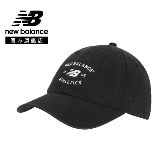 【NEW BALANCE】NB 棒球帽/老帽_AC8826LBK_中性_黑色
