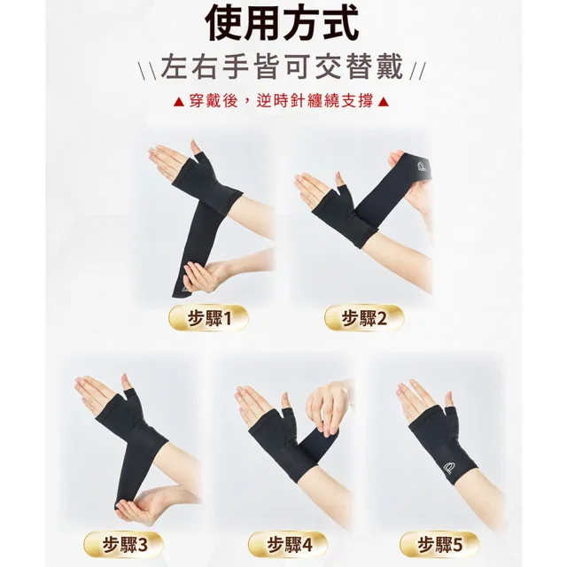 【PP 石墨烯】石墨烯粒線能量修復護腕2入(護手腕 媽媽手 滑鼠手)