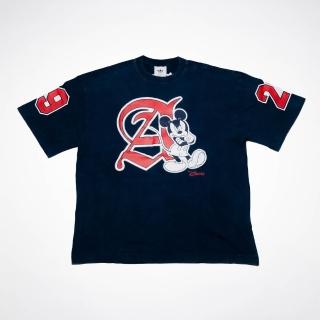 【adidas 愛迪達】Disney M 男女 T恤 休閒短袖 迪士尼 米奇 深藍(KW3115)
