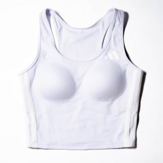 【adidas 愛迪達】Dly Bra Tank 3s 女 背心 運動背心 無袖背心 白(KY3246)