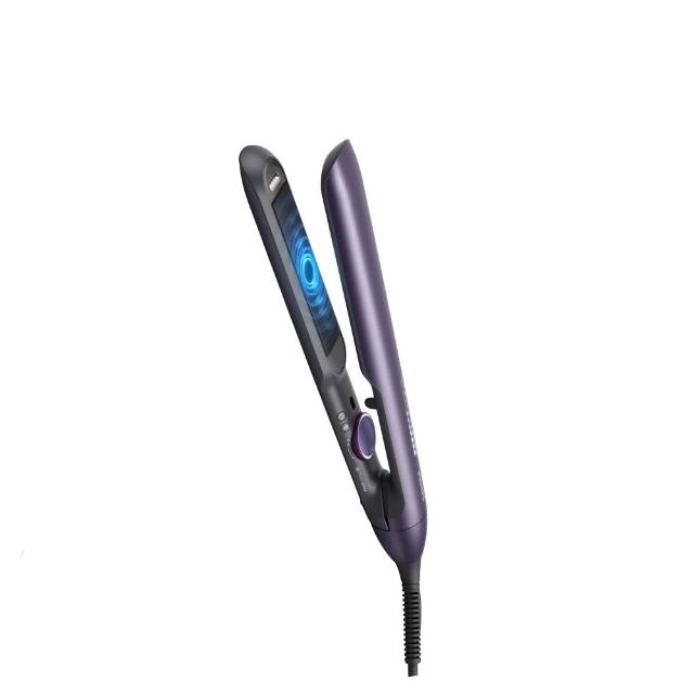 【Philips 飛利浦】BHS752 溫控護色水潤直捲兩用負離子造型器 (離子夾/防曬護色/陶瓷面板/官方直營)