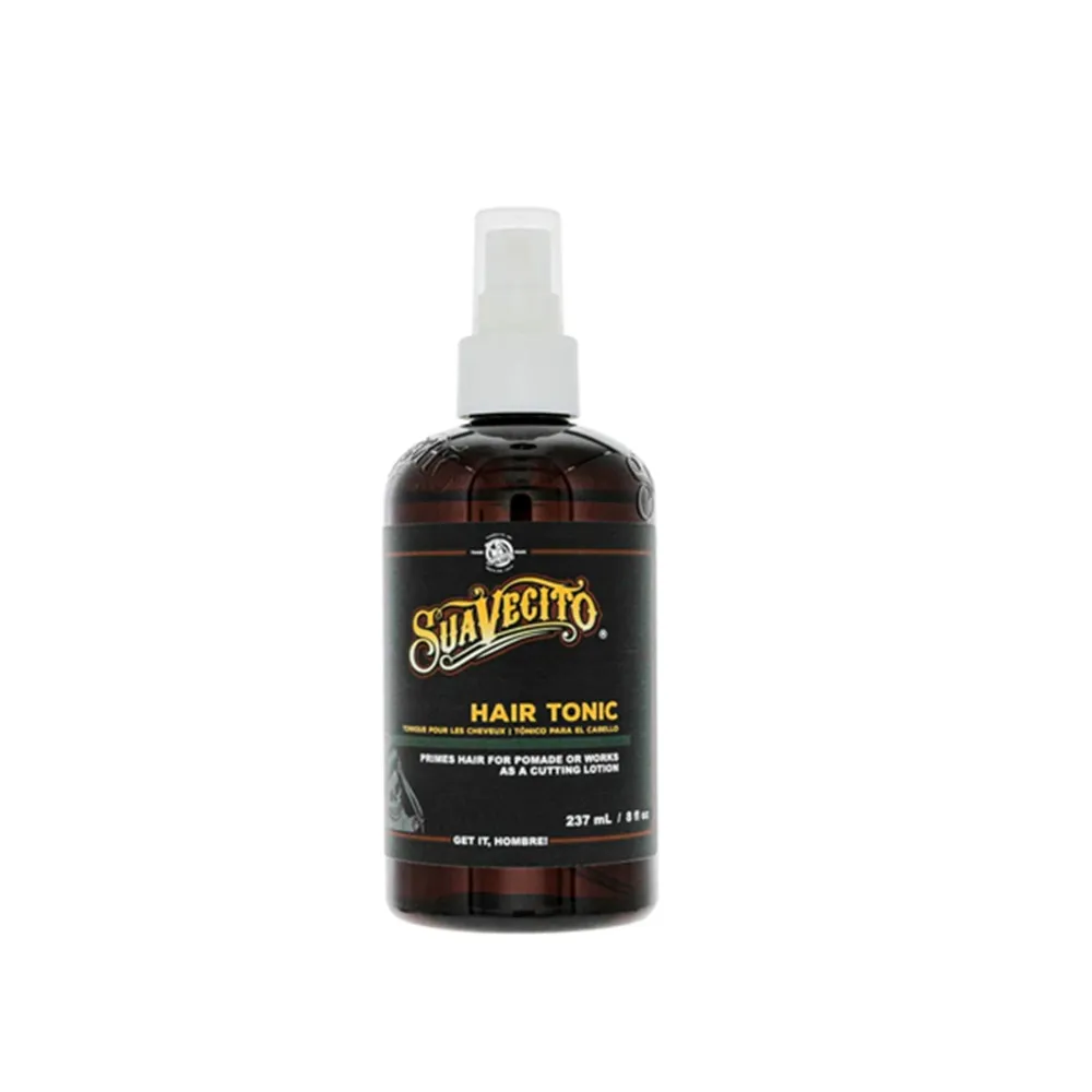 【Suavecito 骷髏頭】Hair Tonic無酒精古龍水定型順髮液(8oz/237ml)